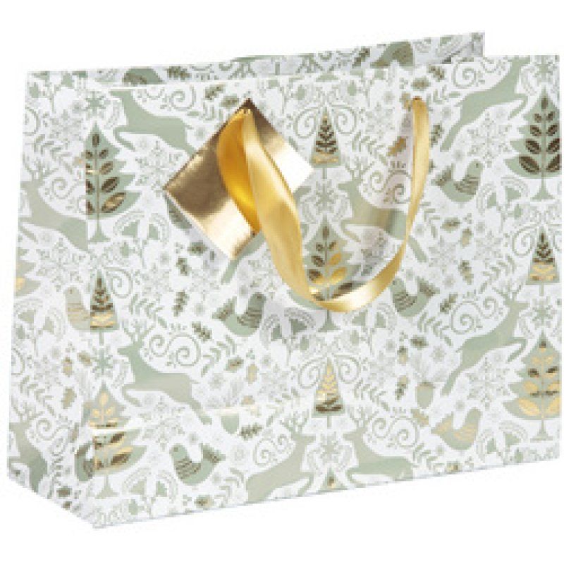 Clairefontaine Sac cadeau de Noël "Dans les bois", petit