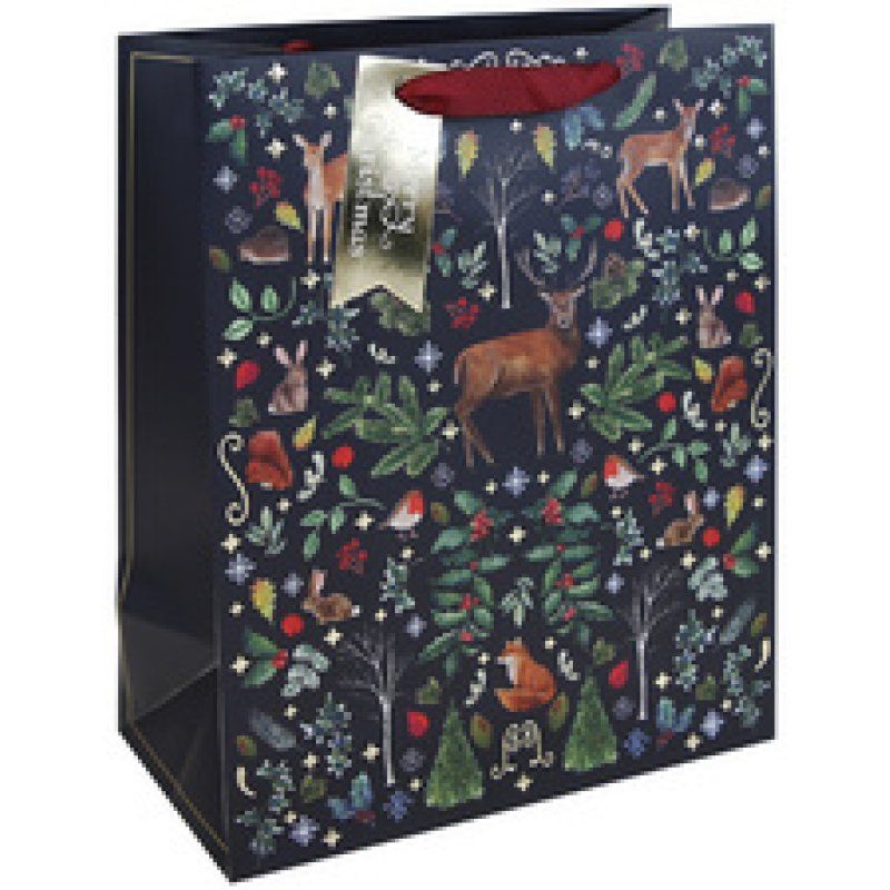 Clairefontaine Sac cadeau de Noël "Forêt de Noël"