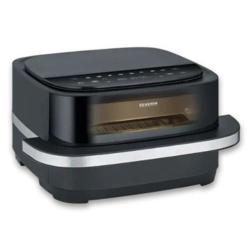 Severin FR 2464 Machine et four à pizzas 1 pizza(s) 2200 W Noir, Argent