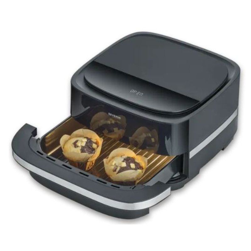 Severin FR 2464 Machine et four à pizzas 1 pizza(s) 2200 W Noir, Argent