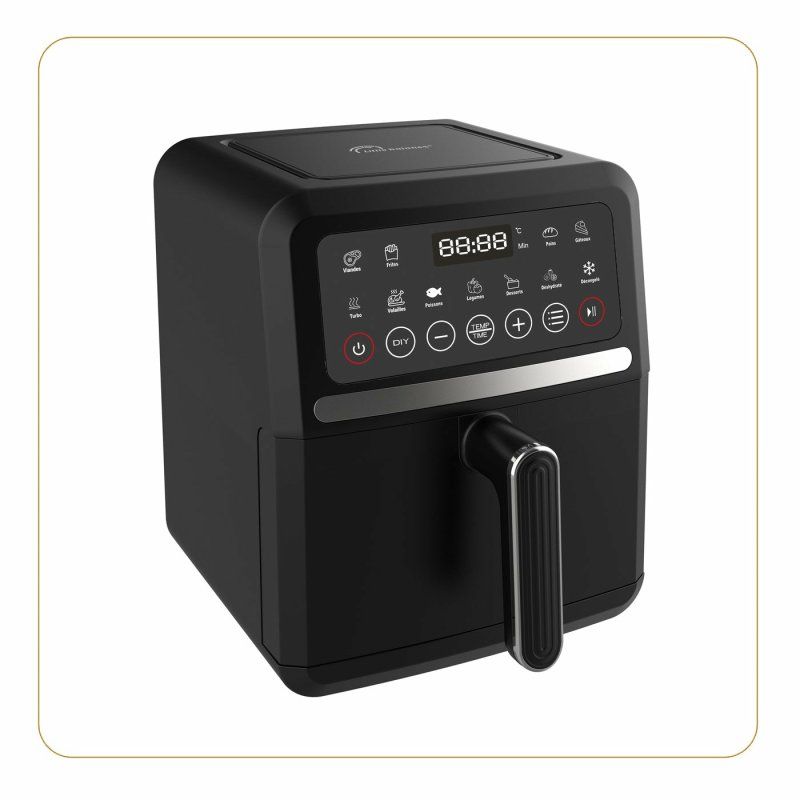 Little Balance 8725 fryer Single 5 L Stand-alone 1500 W Hot air fryer Black