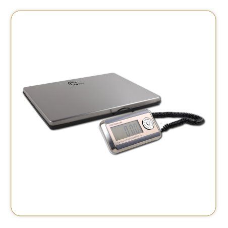 Codamex PESE COLIS ELECTRONIQUE 200KG/50G LBO 8371 postal scale Electronic postal scale Aluminium, Metallic