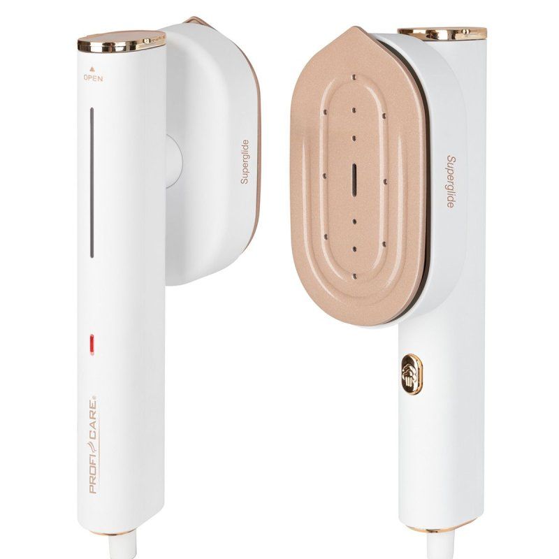 PROFI CARE Défroisseur vapeur 2 en 1 PC-DG 3124, blanc-rosé