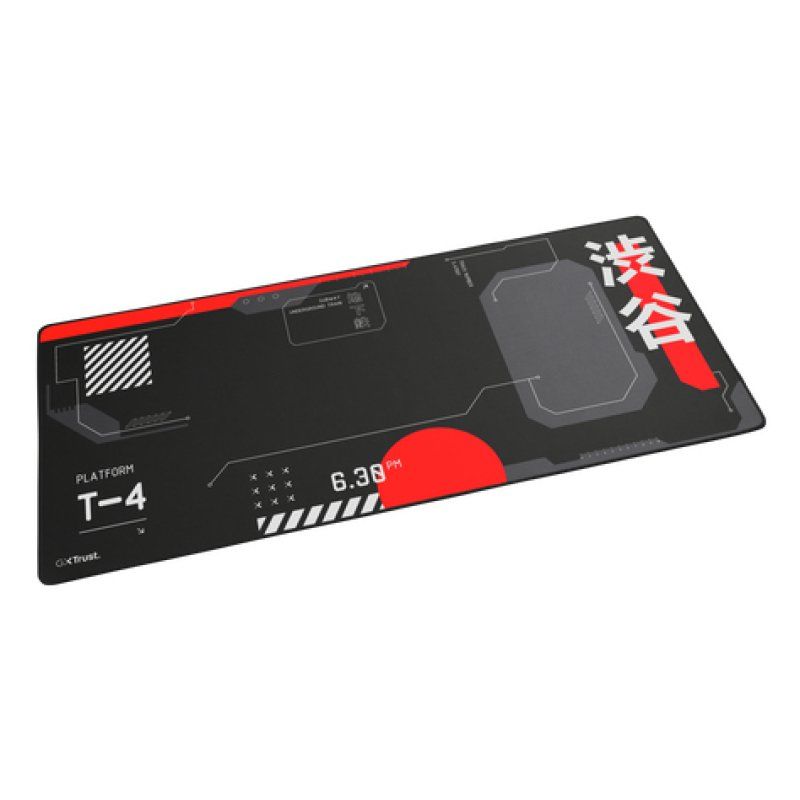 Trust GXT 759 XXL Tapis de souris de jeu Noir, Rouge