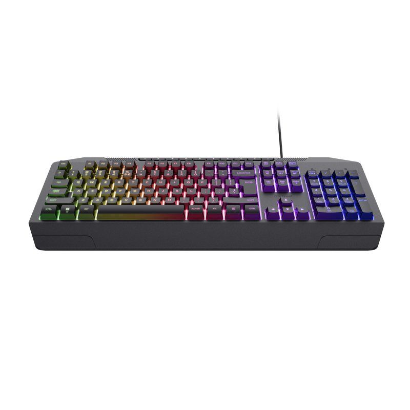 Trust GXT 836 EVOCX keyboard Gaming USB German Black