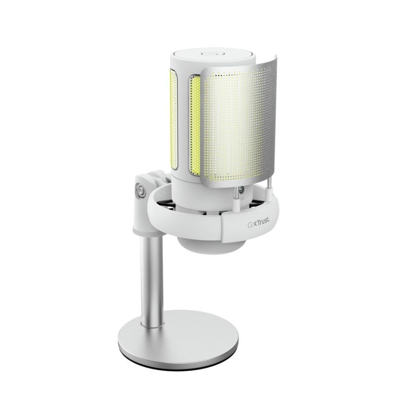 Trust GXT 238W Auron Grey, White Podcast microphone