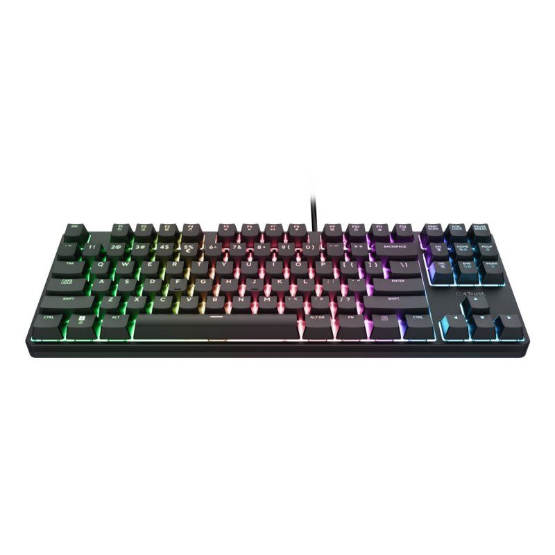Trust 26135 clavier Gaming USB QWERTZ Allemand Noir
