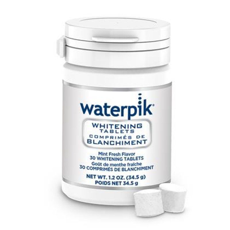 Waterpik Whitening Mouthwash Refill Tablets Mint Flavor 30 Tablets