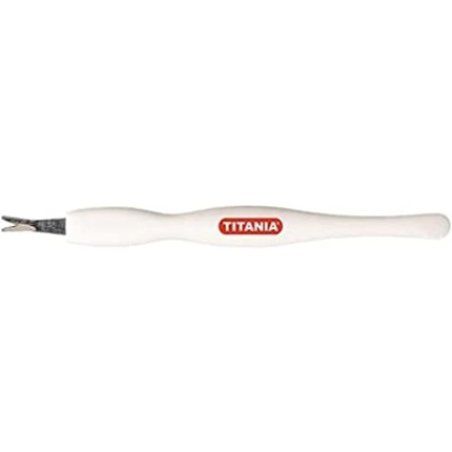 TITANIA Cuticle Knife Stainless Steel White 8g
