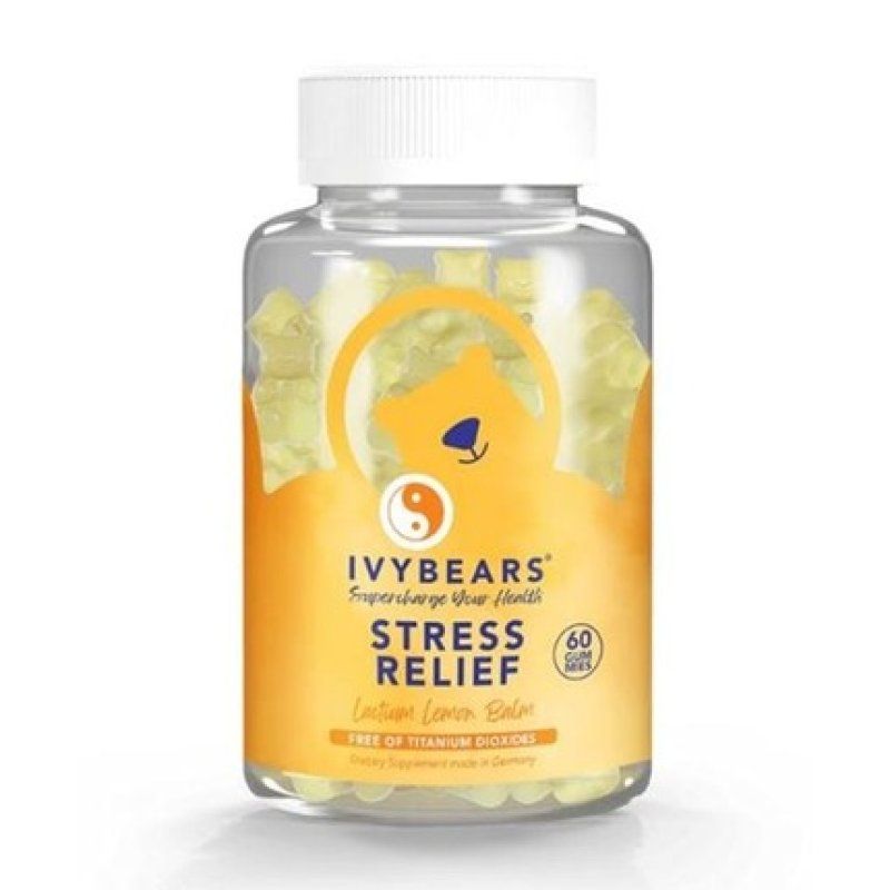 Ivybears Stress Relief Supplement For Anxiety - 60 Gummy Bears