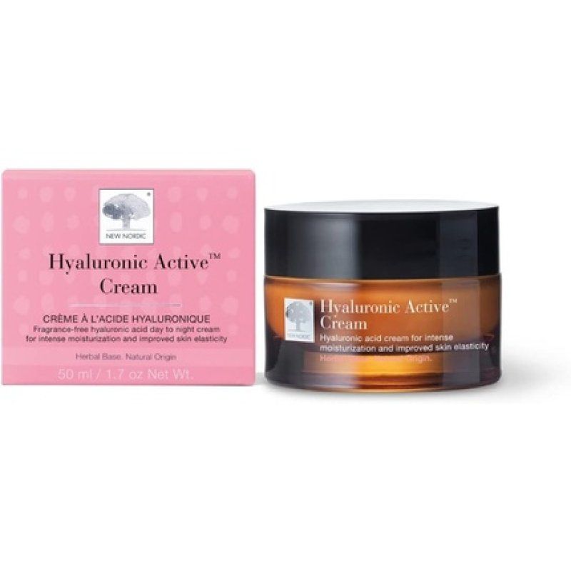 New Nordic Hyaluronic Active Cream with Hyaluronic Acid and Shea Butter