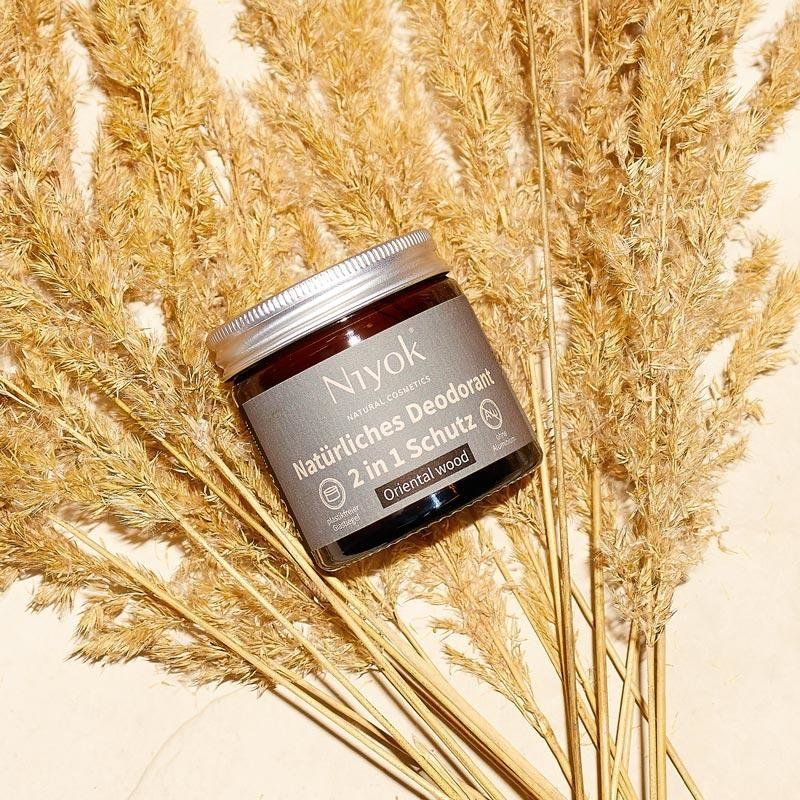 Niyok 2 in 1 Aluminum-Free Antiperspirant Deodorant Cream