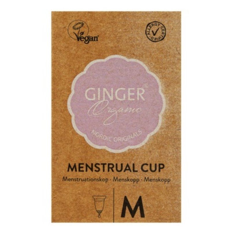 Ginger Organic Menstrual Cup Size M