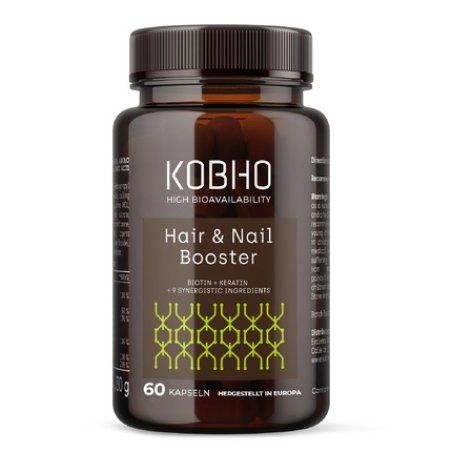 Kobho Labs Hair & Nail Booster 60 Capsules