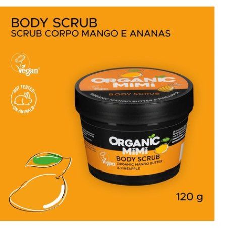 Moisturizing Body Scrub Mango Butter & Pineapple 120g