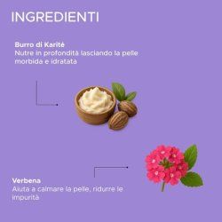 Organic Shea Butter & Verbena Body Scrub with Shea Butter