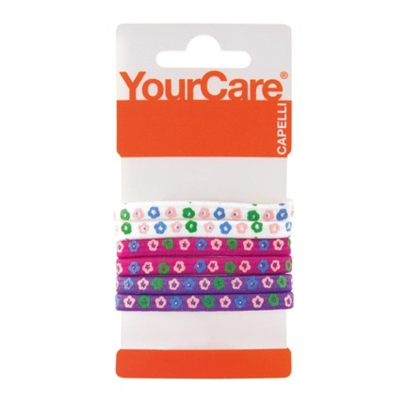 Yourcare Elastic Hair Clips Flowers Medium 6
