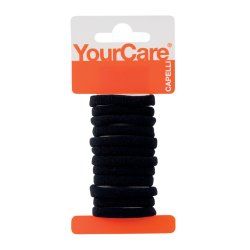 YourCare F0377NERO hair accessory Hair ties set 12 pc(s) Fabric