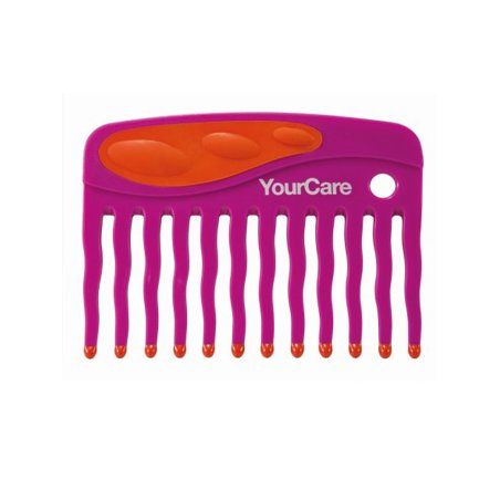 YourCare 110BC brosse à cheveux et peigne Universel Peigne pour cheveux Orange, Violet 1 pièce(s)
