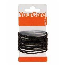 YourCare PP455NERO accessoire pour cheveux Kit de barrettes pour cheveux 12 pièce(s) Tissu