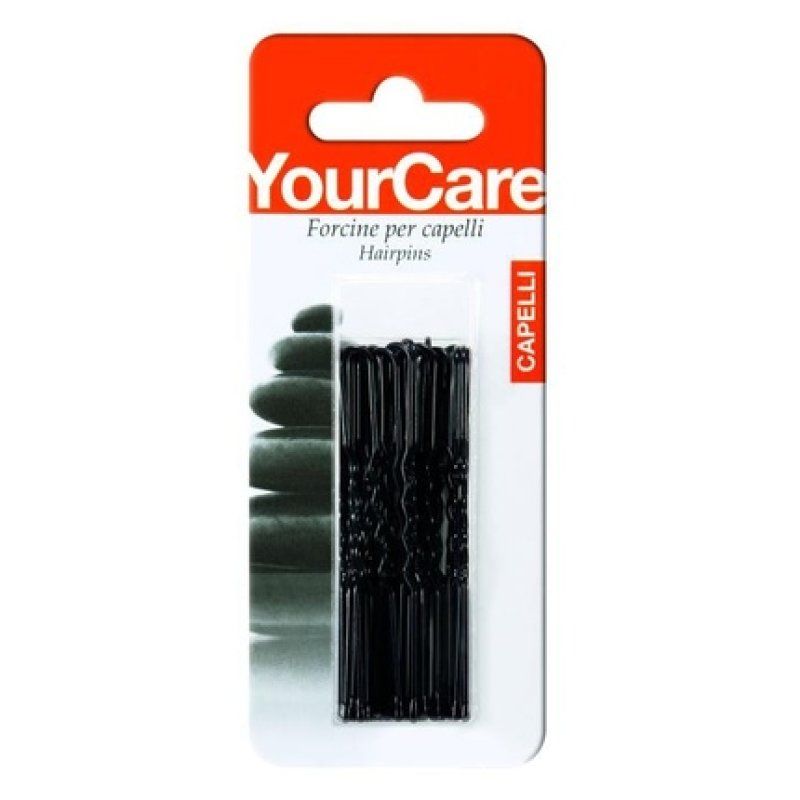 Yourcare Heavy Black Hairpins 25 Inches 26 Count