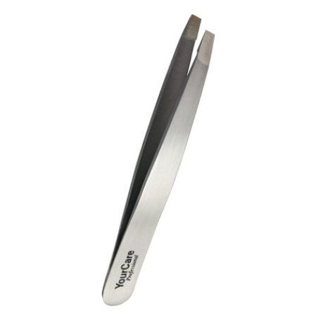 Yourcare Yc 22290sat Slanted Stainless Steel Tweezers