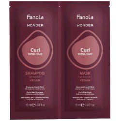 Fanola Wonder Curl Shampoo And Mask 2x15ml