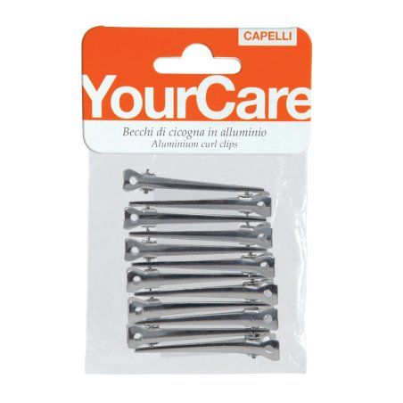 YourCare 012 accessoire pour cheveux Pince à cheveux 12 pièce(s) Métal