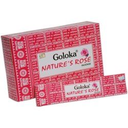 Goloka Nature's Rose Incense Sticks 15gms - Single Pack