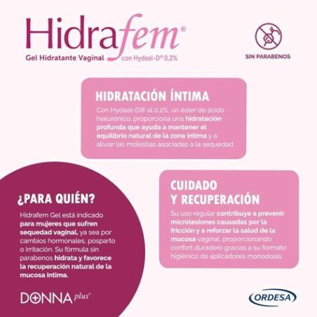 Donnaplus Hidrafem Moisturizing Tube 30g
