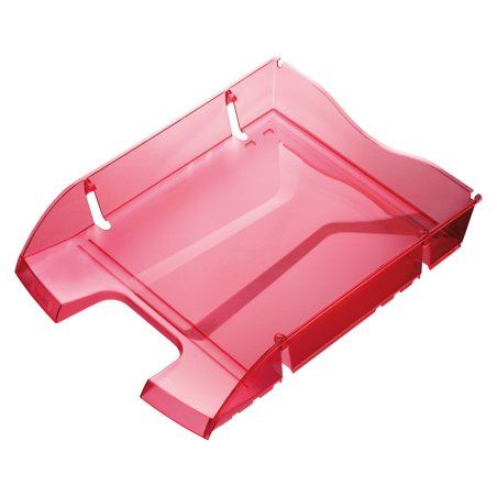 Helit H2363520 desk tray/organizer Polyethylene terephthalate (PET) Red