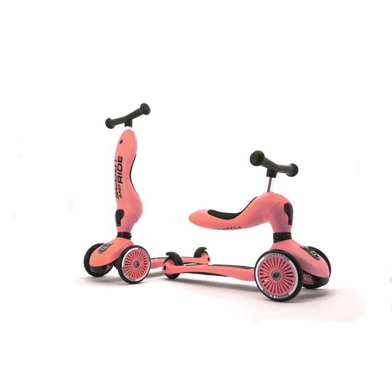 Scoot & Ride Highwaykick 1 Kids Three wheel scooter Peach