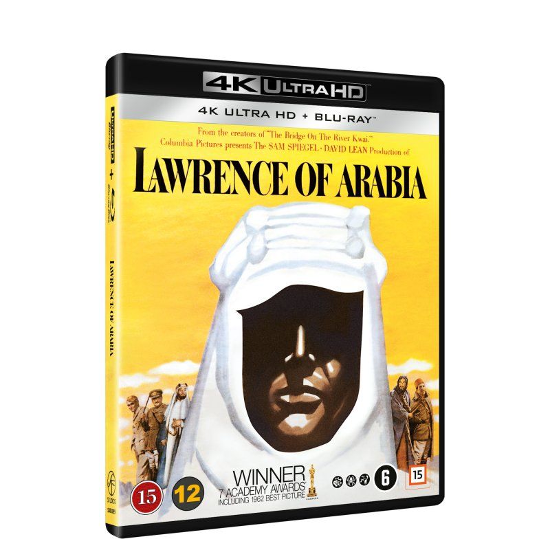 Lawrence of Arabia (4K Ultra-HD Blu-ray) (Nordic) (4 DISC edition)