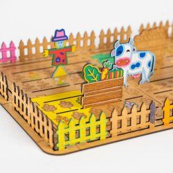 CrateIT - The Farm - Wooden Toy - Harvest Time (CR-C1119)
