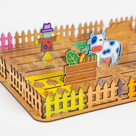 CrateIT - The Farm - Wooden Toy - Harvest Time (CR-C1119)