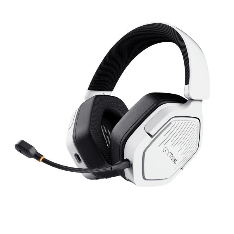 Trust GXT 493PS Carus Casque Avec fil &sans fil Arceau Gaming Bluetooth Blanc