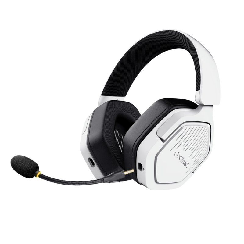 HSE Trust Gaming GXT493PS CARUS Wireless Gaming Headset weiß Leistungsstarkes, ohrumschließendes und kabelloses PS5