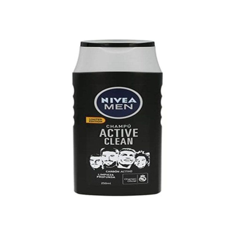 Nivea Active Clean Shampoo Men - 250 ml