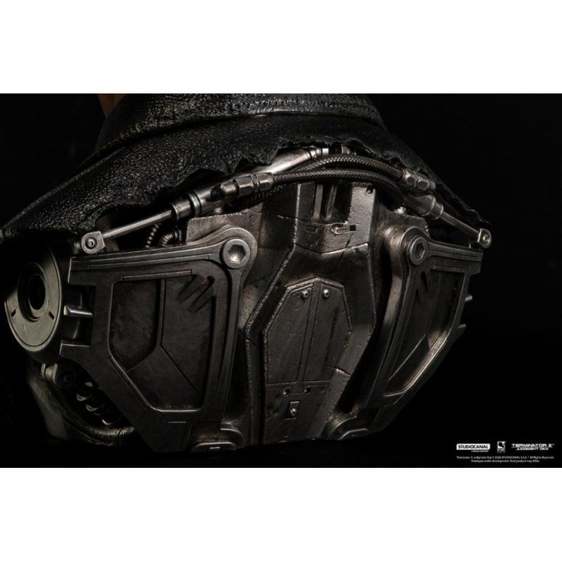 TERMINATOR 2 - T-800 Model 101 Endommangé - Masque Scale Art 1/1 47cm