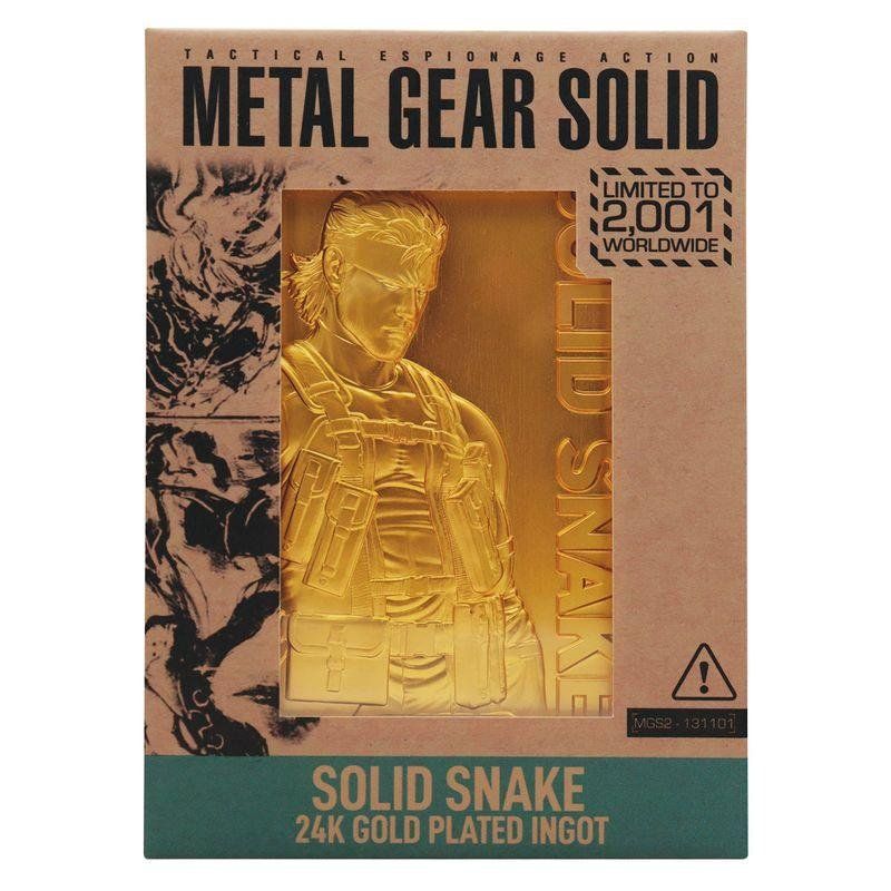 METAL GEAR SOLID 2 - Snake - Lingot Edition Limitée