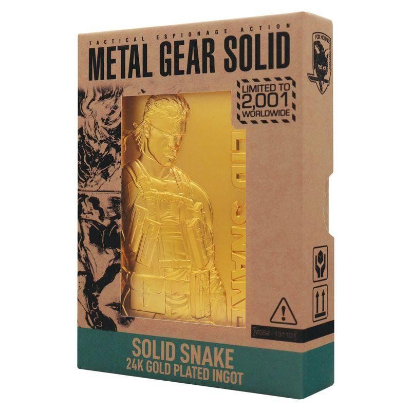 METAL GEAR SOLID 2 - Snake - Lingot Edition Limitée