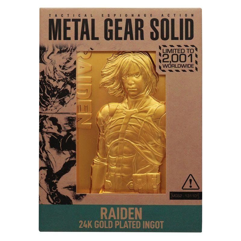 METAL GEAR SOLID 2 - Raiden - Lingot Edition Limitée