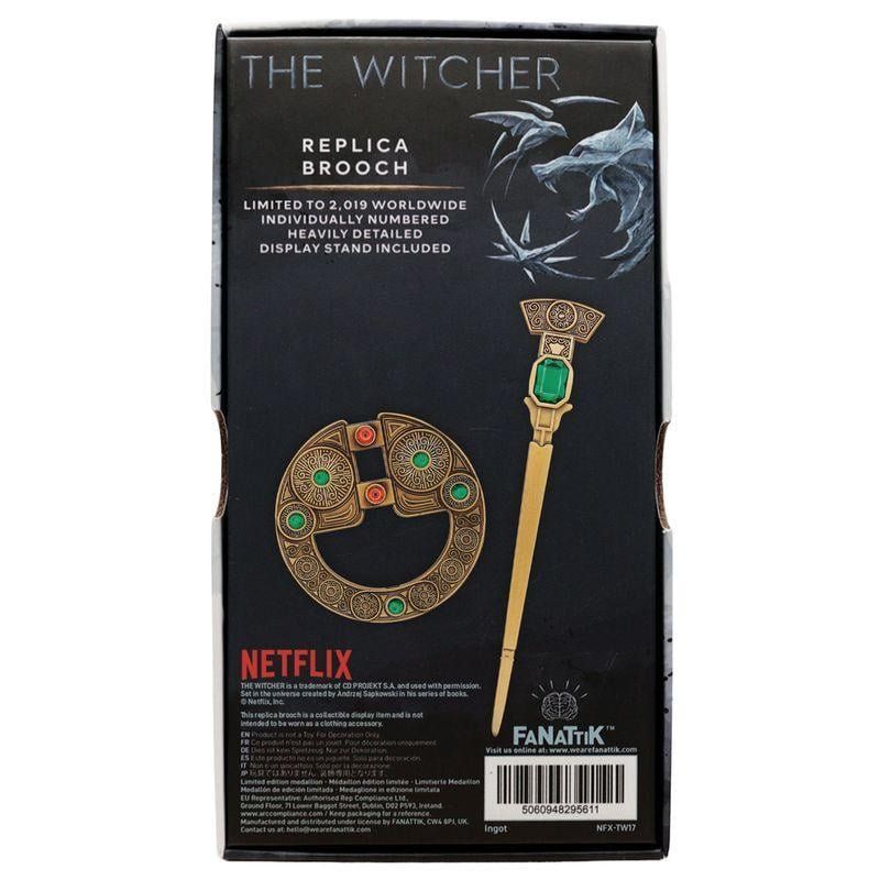 THE WITCHER - Broche de Renfri - Replique Edition Limitée