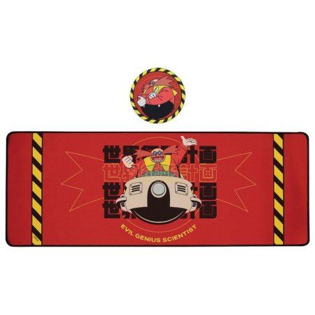 SONIC - Dr. Eggman - Tapis de Bureau XL 1 Sous-Verre