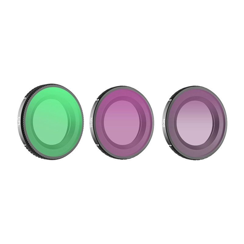 Set of 3 Sunnylife CPL ND8 ND16 filters for Osmo Nano