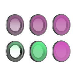 Set of 6 Sunnylife 1/4 Black Mist CPL ND8 ND16 ND32 ND64 filters for Osmo Nano