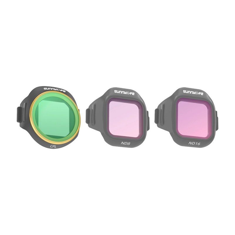 Set of 3 Sunnylife CPL ND8 ND16 filters for MINI 5 Pro
