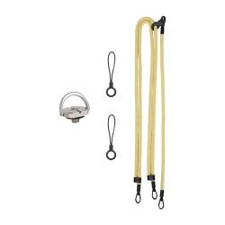 Sunnylife GS022 multifunctional neck strap for Pocket 3 (yellow)