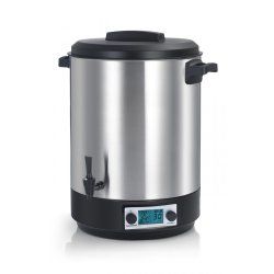 KitchenChef KCPST45XXL stérilisateur vapeur et autoclave 2500 W Générateur de vapeur de désinfection Noir, Acier