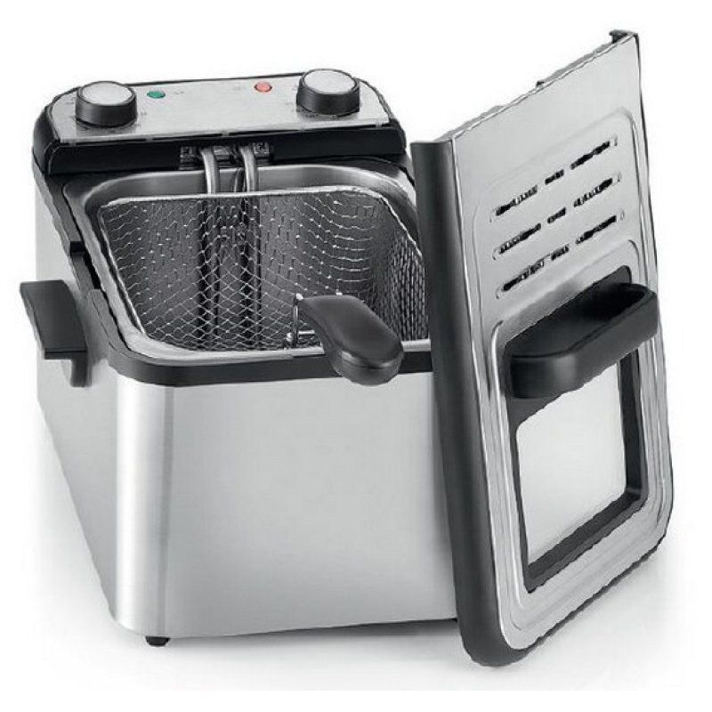 KitchenChef KCP.FR42PRO fryer Single 4.2 L Stand-alone 3000 W Stainless steel